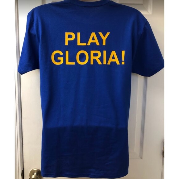 NHL St. Louis Blues Graphic Tshirt Medium Play Gloria Hockey Hanes - Picture 5 of 9